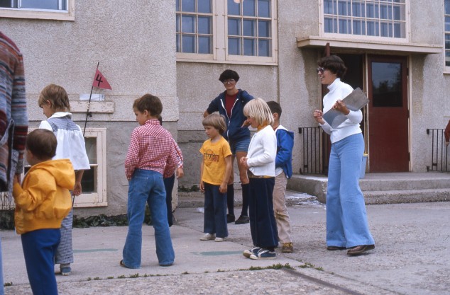 Robina Baker Elementary School circa 1977
